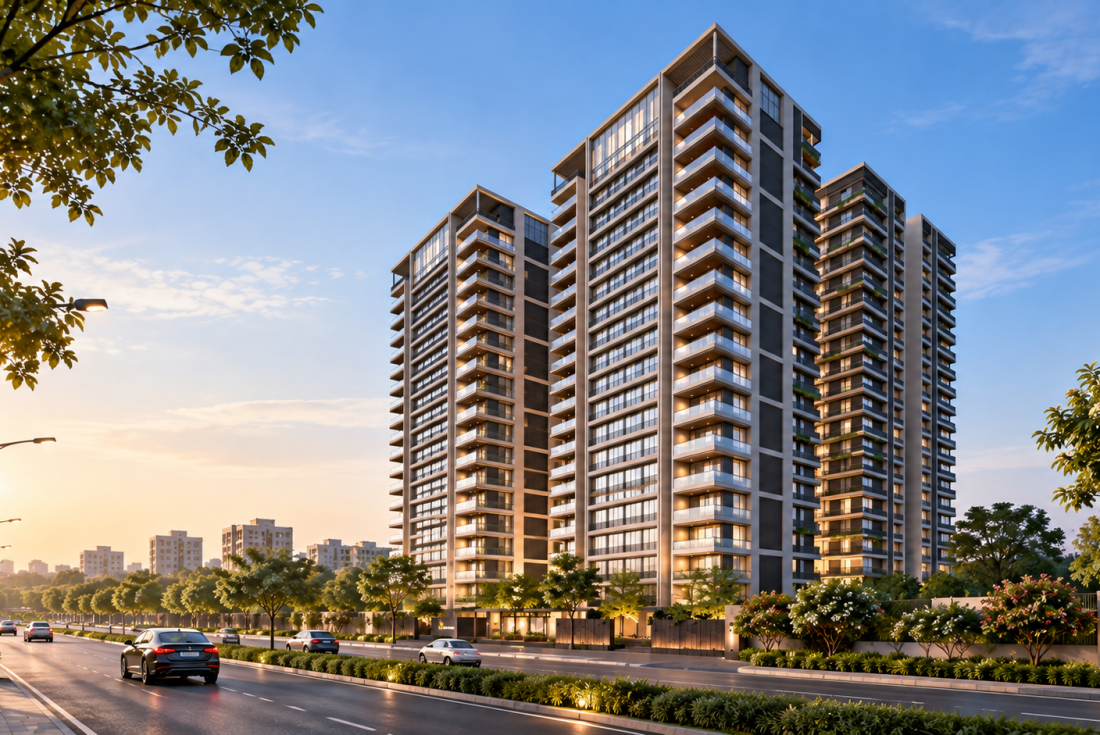 High End Residential Segment on Thaltej - Shilaj Road
